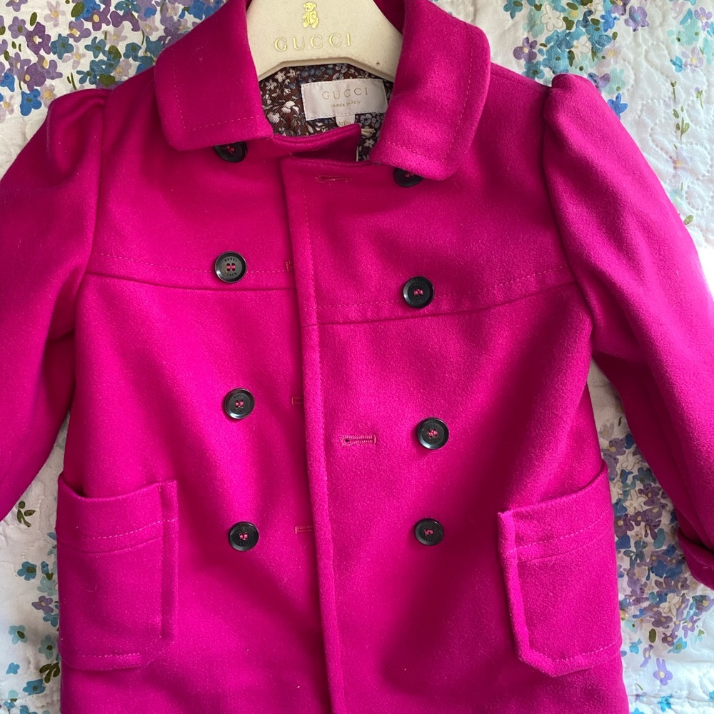 Gucci Toddler Peacoat